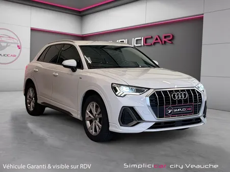 Audi Q3 2.0 TDI 150 S Tronic - S Line - Caméra - CarPlay - Keyless GO - Garantie 12 mois