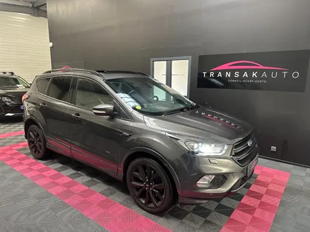 FORD KUGA 2.0 TDCi 180 SS 4x4 Powershift ST-Line + CARPLAY + TOIT OUVRANT PANORAMIQUE + SYSTEME AUDIO SONY + F