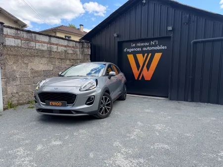 Ford puma 1.0 ecoboost 125 ch hybrid mhev titanium/ apple carplay/radar de recul