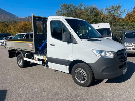 Mercedes-benz sprinter 516 benne/grue tva recuperable 36000ht/43200ttc