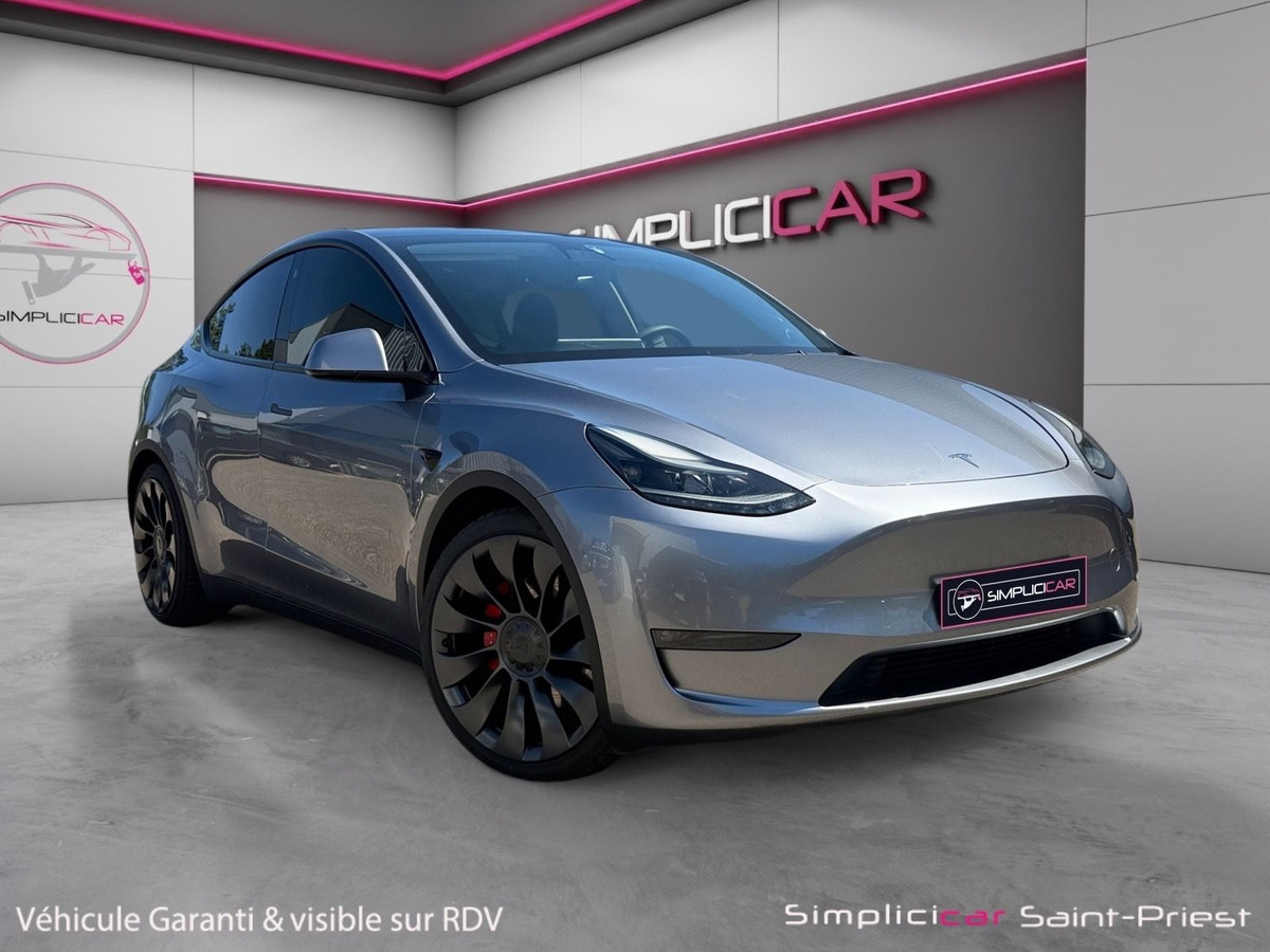 TESLA Model Y Performance AWD 462Ch QUICKSILVER ATTELAGE SOH 94% ...