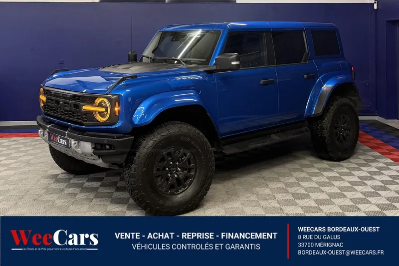 FORD BRONCO FORD RAPTOR V6 3.0L 424 cv TVA RECUPERABLE PAS DE MALUS ...
